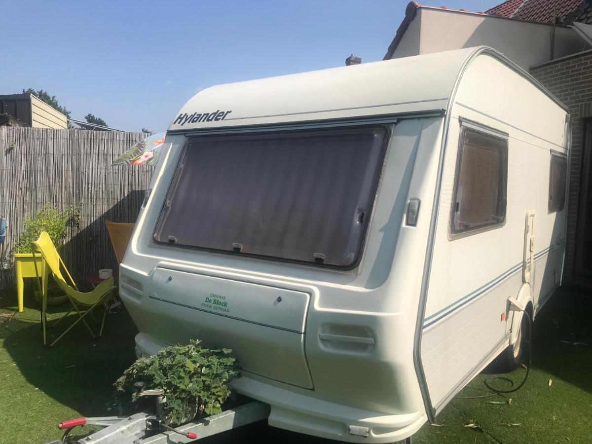 Gardencaravan Near Ghent In Green Area Hotel Exterior foto